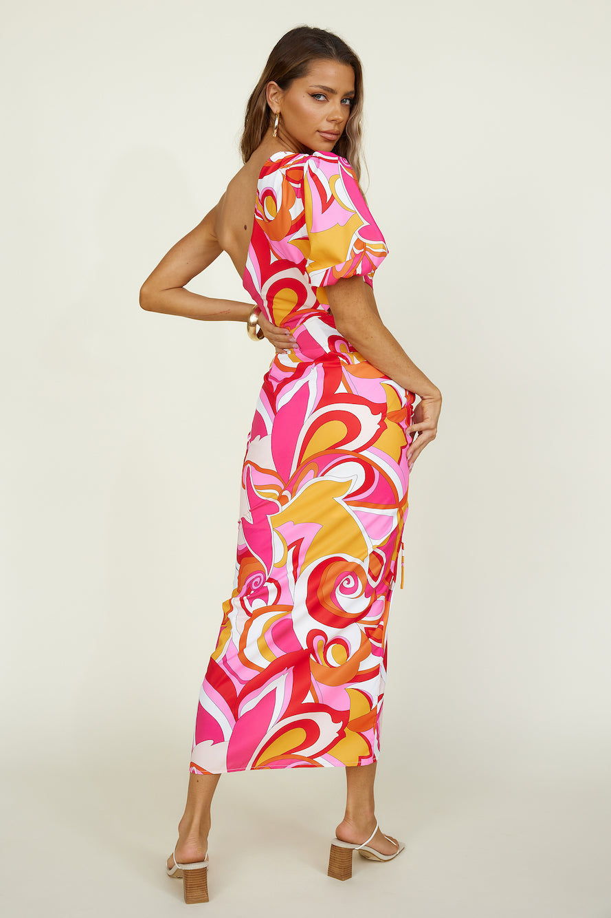 Imaginary Maxi Dress Pink