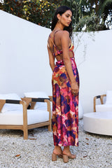 Feeling In Love Maxi Dress Purple