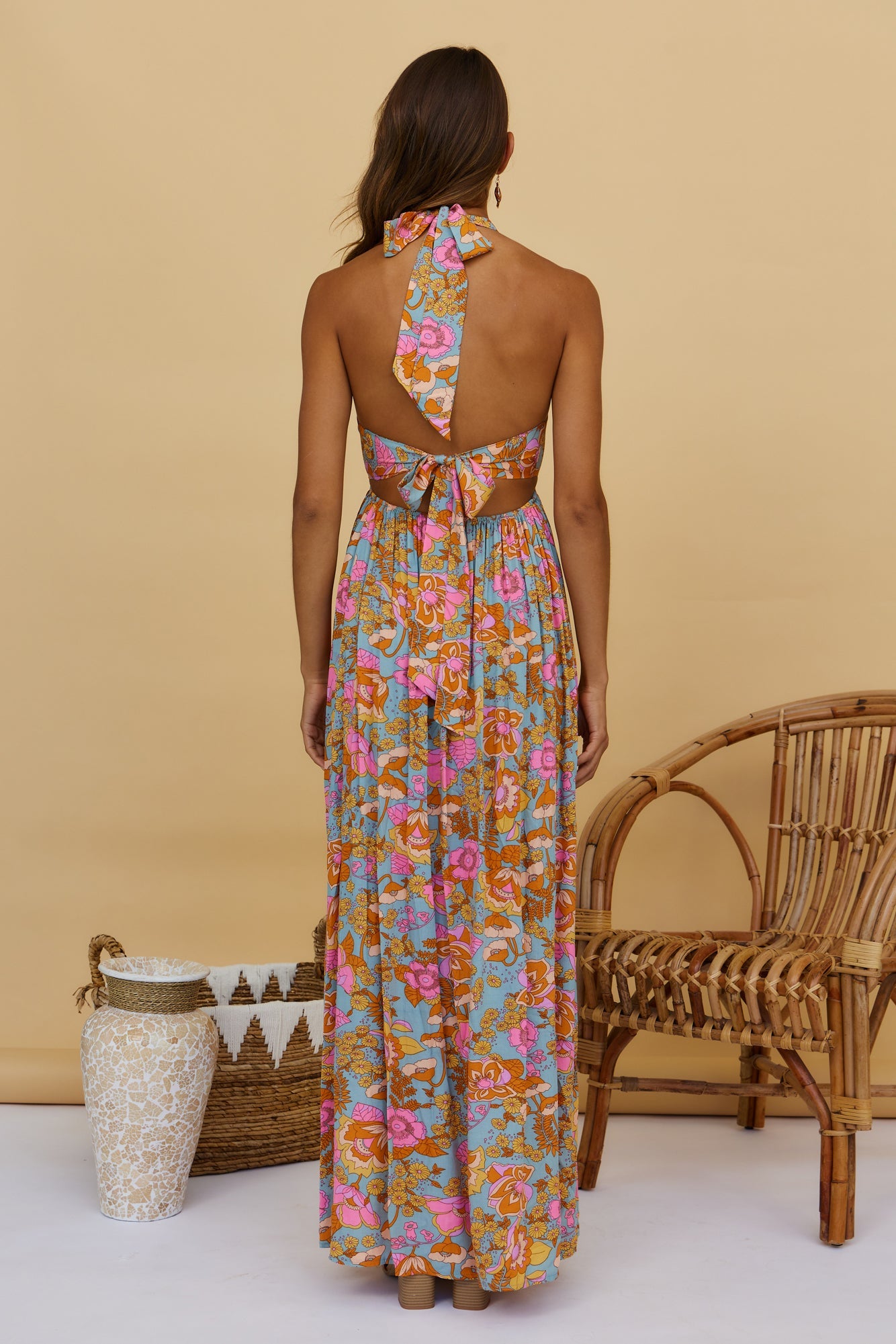 Oasis Pond Maxi Dress