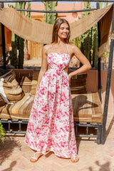 HELLO MOLLY Should We Go Maxi Dress Floral