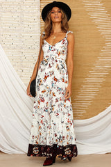 Jacaranda Maxi Dress White