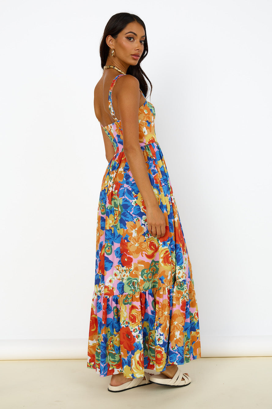 Secrets Below Maxi Dress Multi