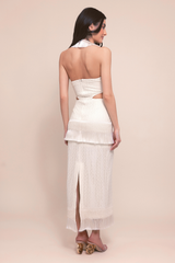 Ayla Fringe Maxi Dress