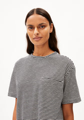 Chaara Lovely Stripes | Black-Oatmilk