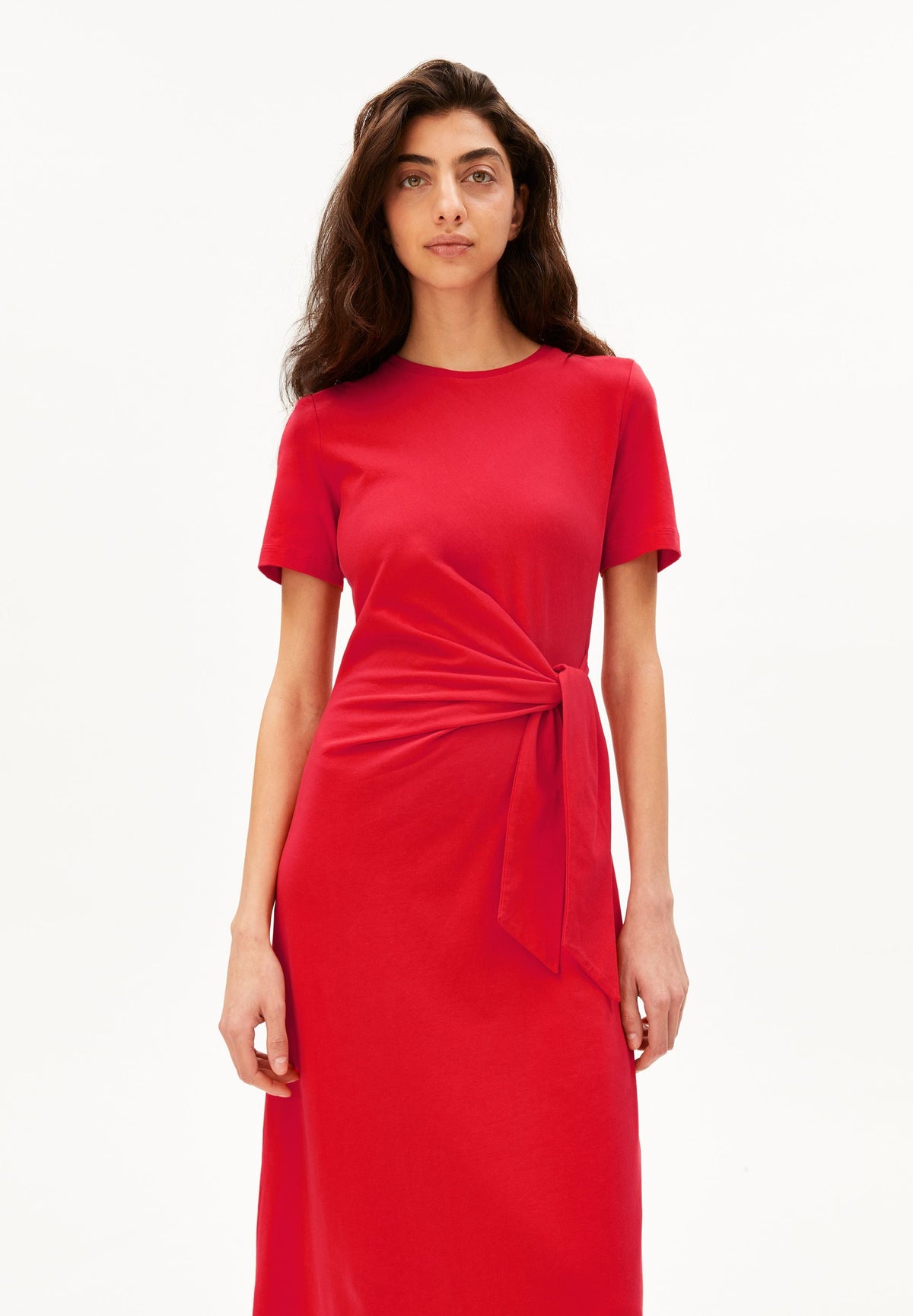 Jeltaa Jersey-Kleid | Mars Red