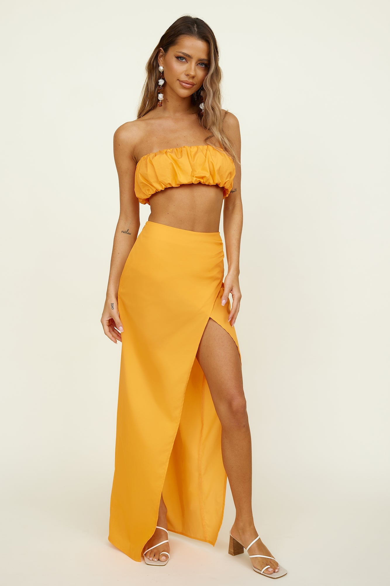 HELLO MOLLY Loving Memory Maxi Skirt Mango