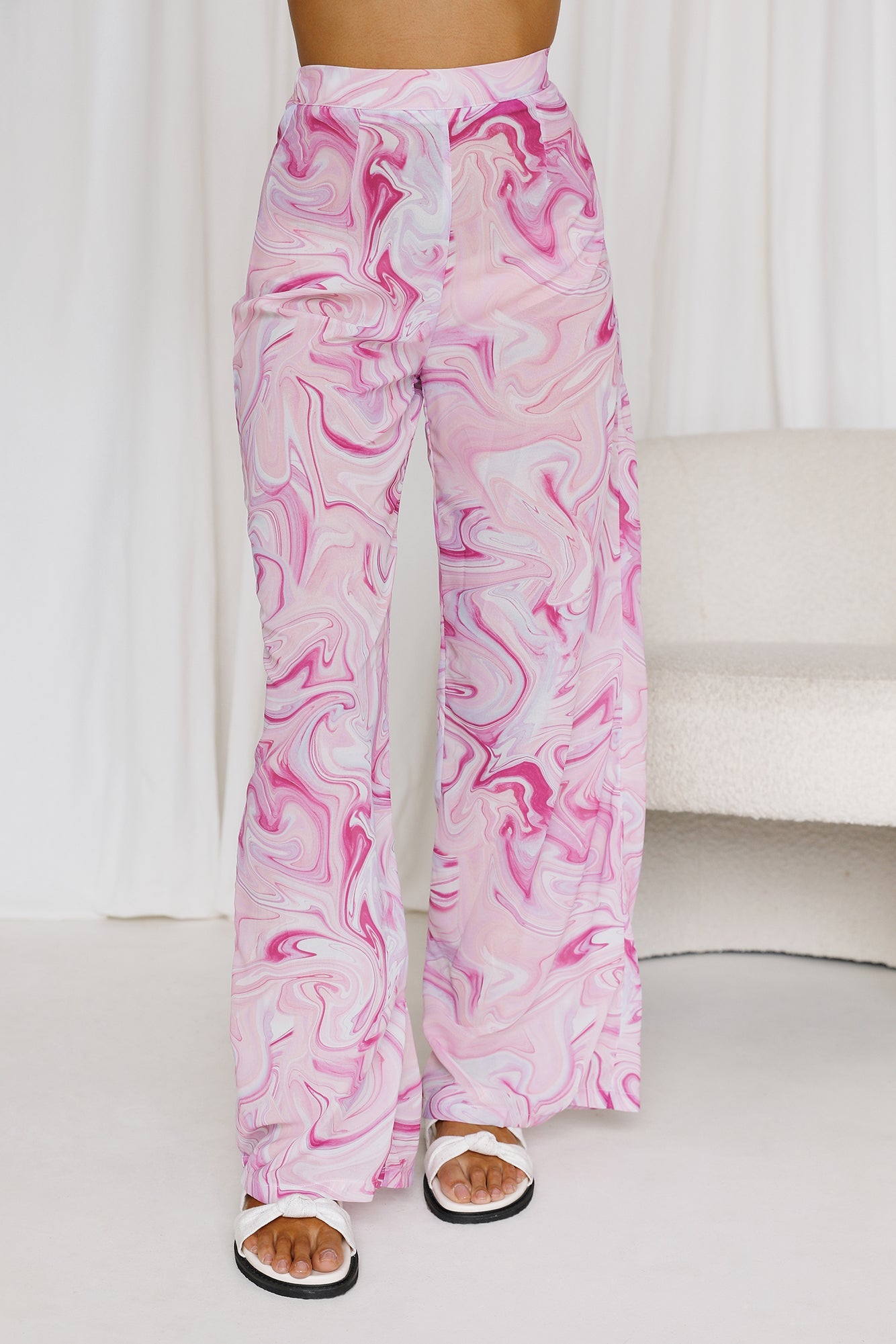 SHE IS US Etoile Palazzo Pants Pink