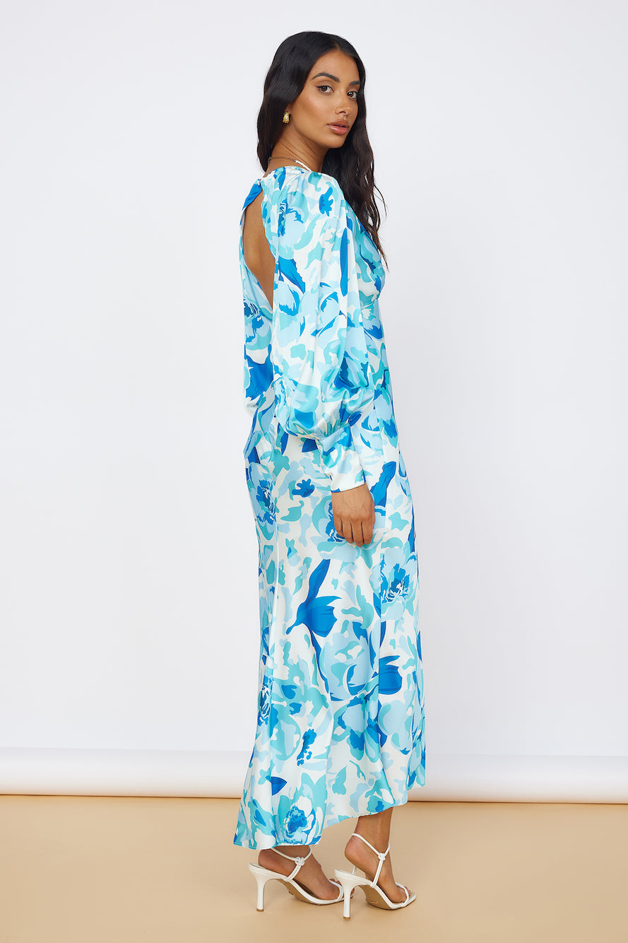 Limitless Possibilities Maxi Dress Blue