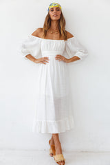 Eternal Dreaming Maxi Dress White