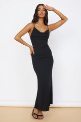 Pure Delight Maxi Dress Black