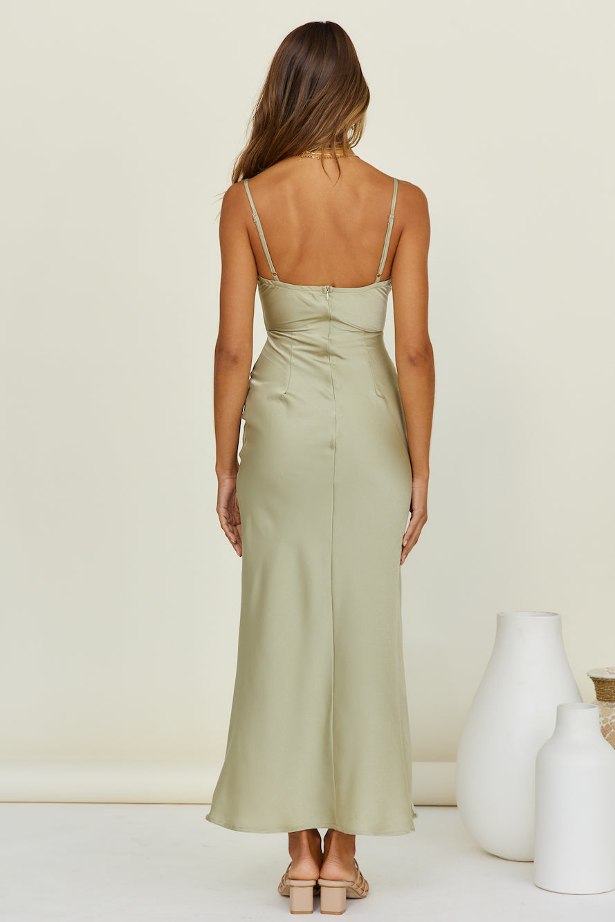 Carmela Maxi Dress Sage