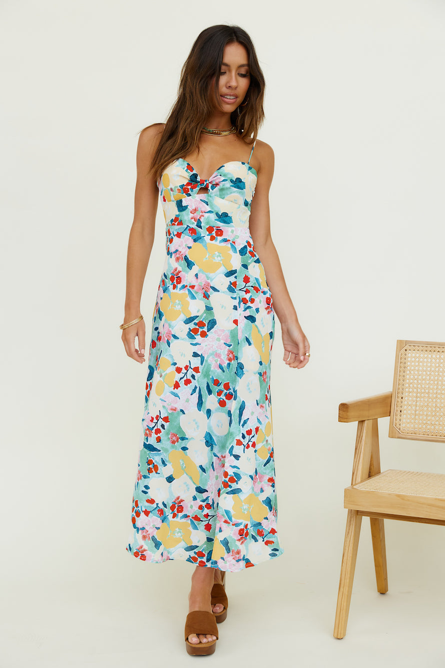 No Denial Maxi Dress Floral