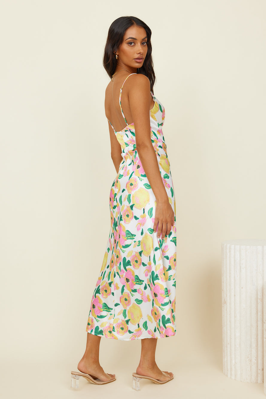 Summer Aurora Maxi Dress White