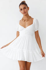 Wondering Dress White