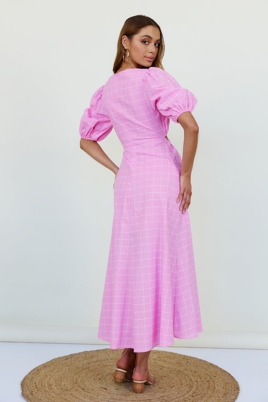 Stars Of Venus Maxi Dress Pink