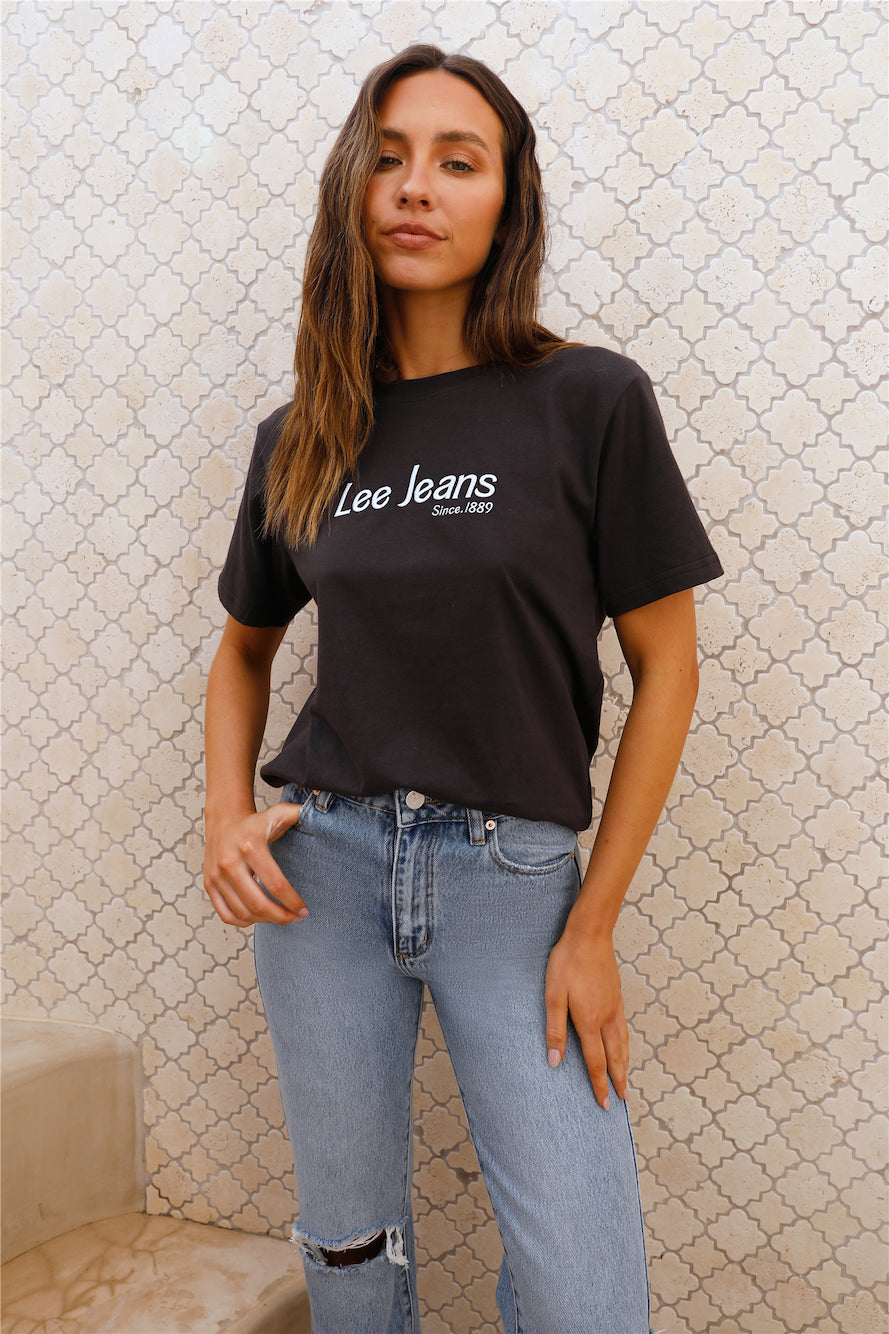 LEE Classic Tee Off-Kilter Black