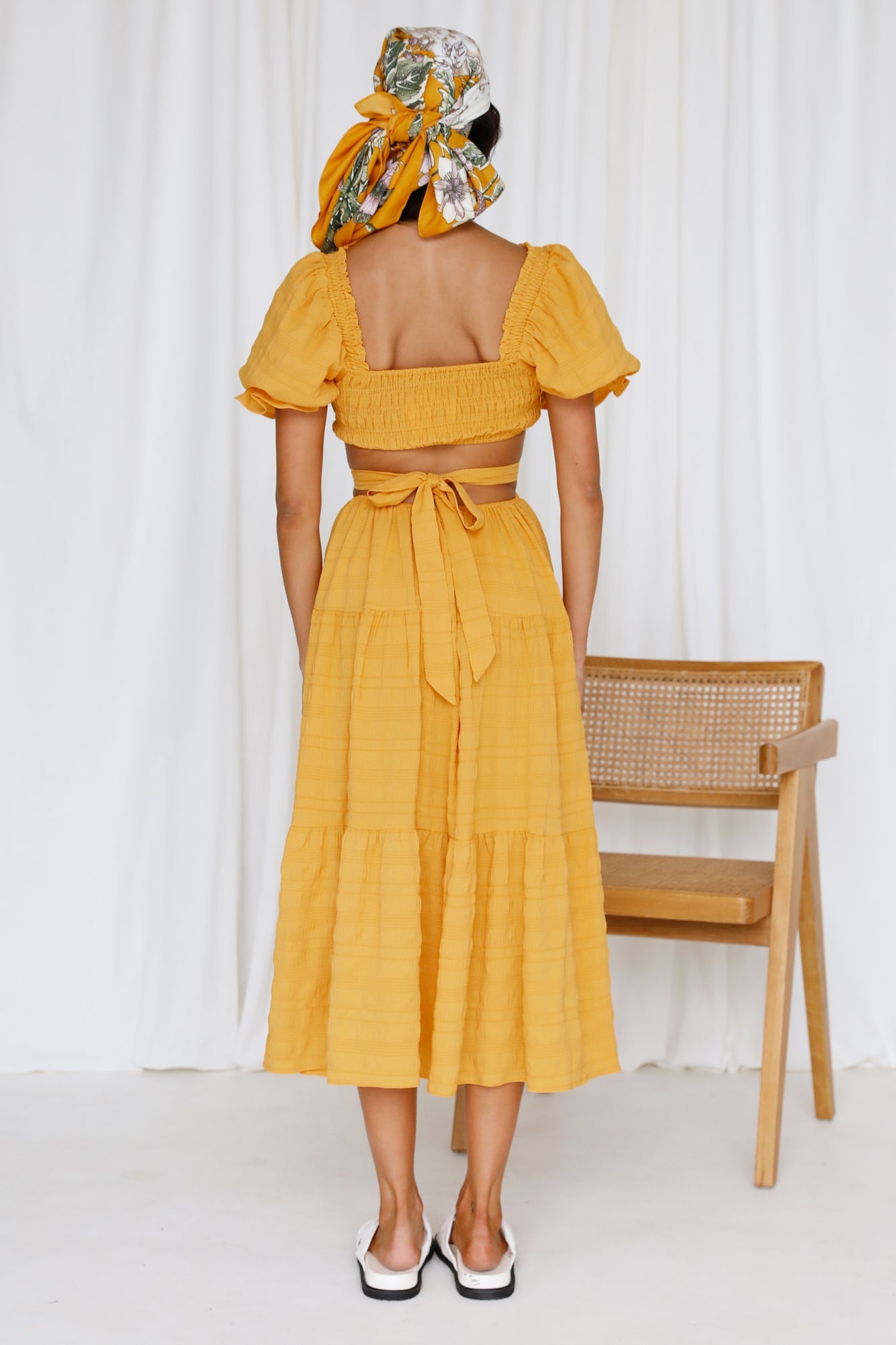 Just Some Days Maxi Dress Yellow