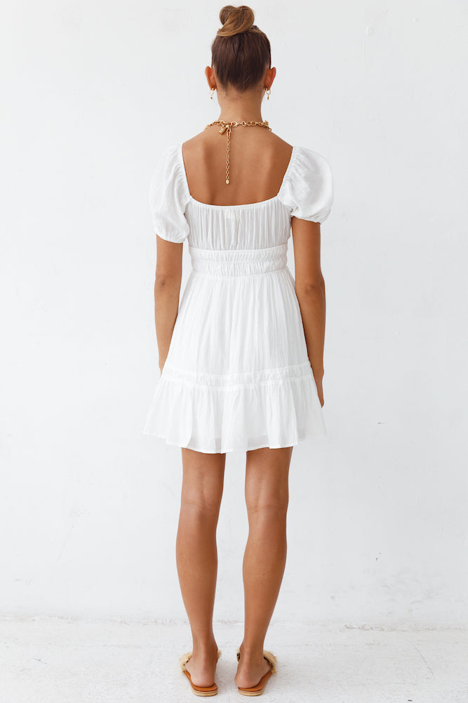 Wondering Dress White