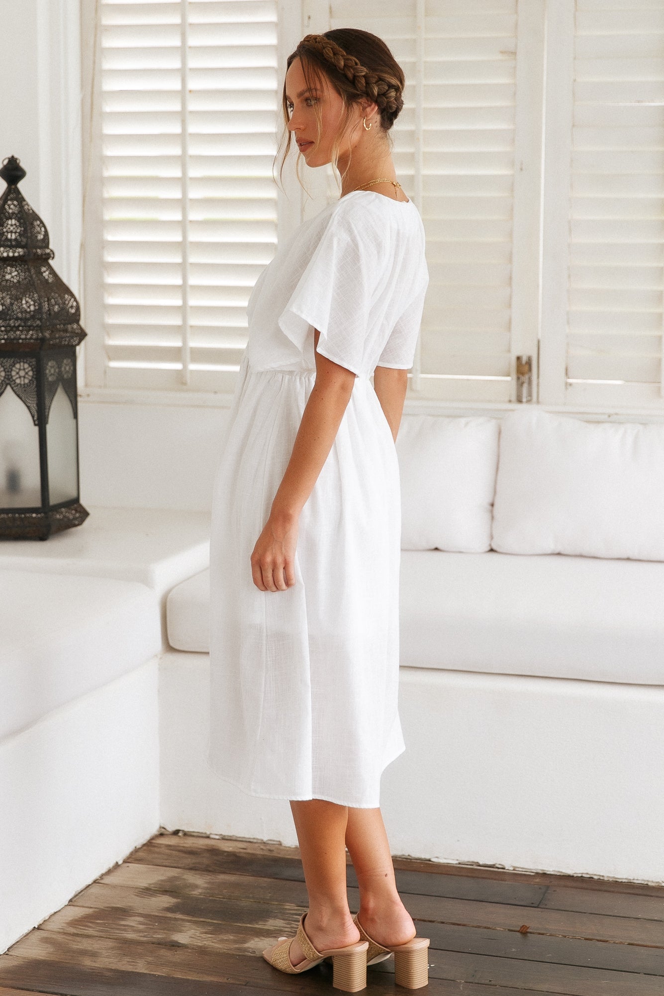 Summertime Lover Maxi Dress White