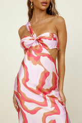 Slow Strolls Maxi Dress Pink