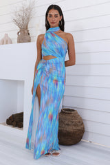 Deep Desire Maxi Dress Blue