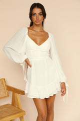 Riding The Breeze Dress White