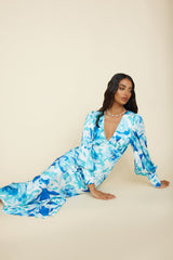 Limitless Possibilities Maxi Dress Blue