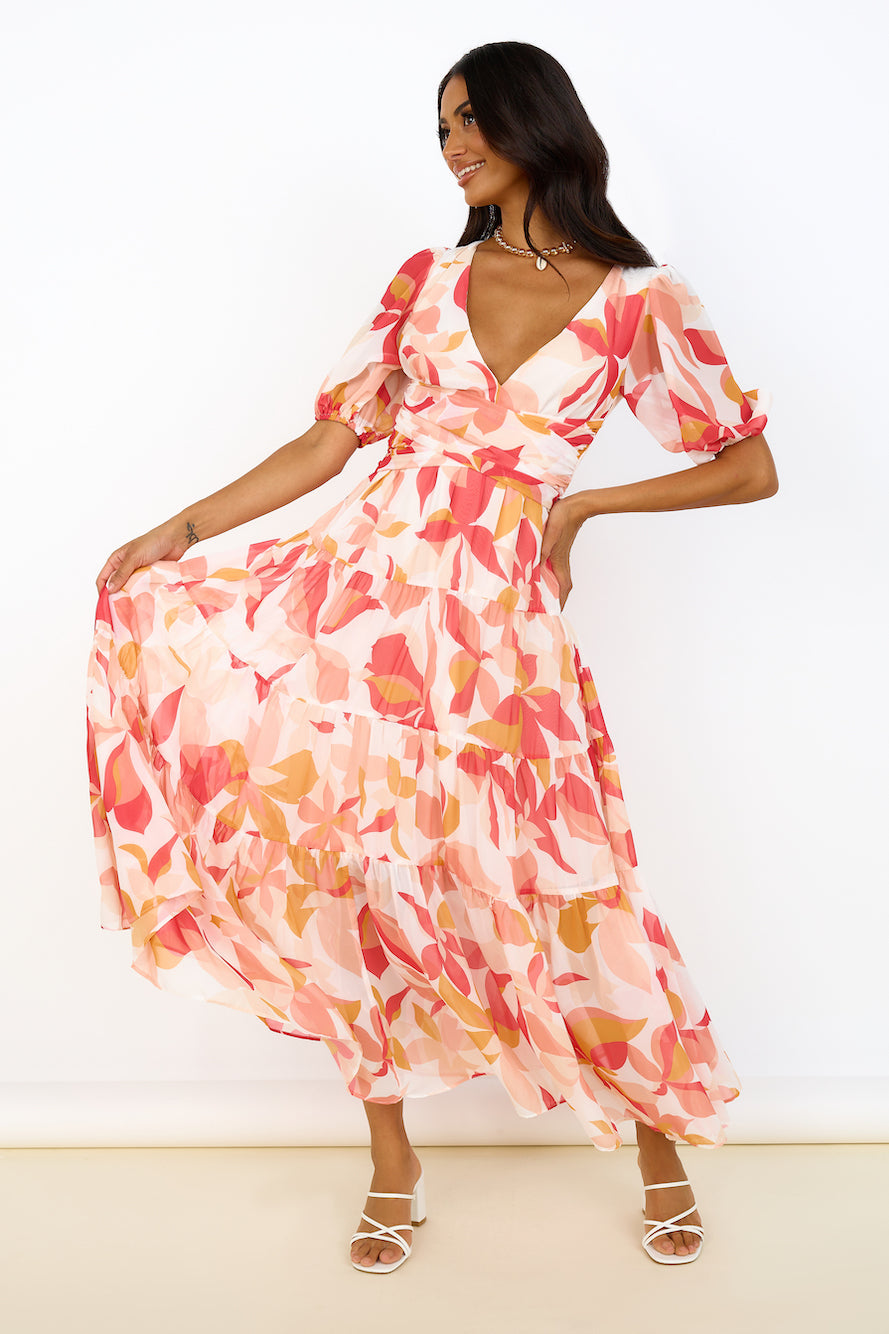 Bewitching Soul Maxi Dress Pink