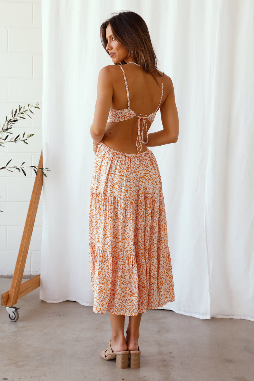 Sunburst Maxi Dress