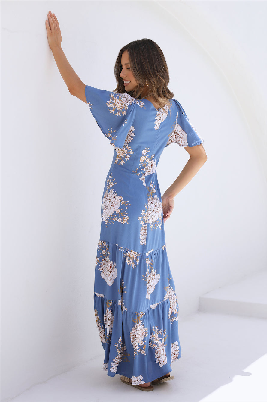 Love Again Maxi Dress Blue