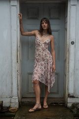 Elsie Pink Midi Dress