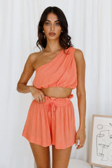 Sweet Release Crop Top Orange