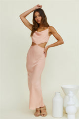 High Altitudes Maxi Dress Blush