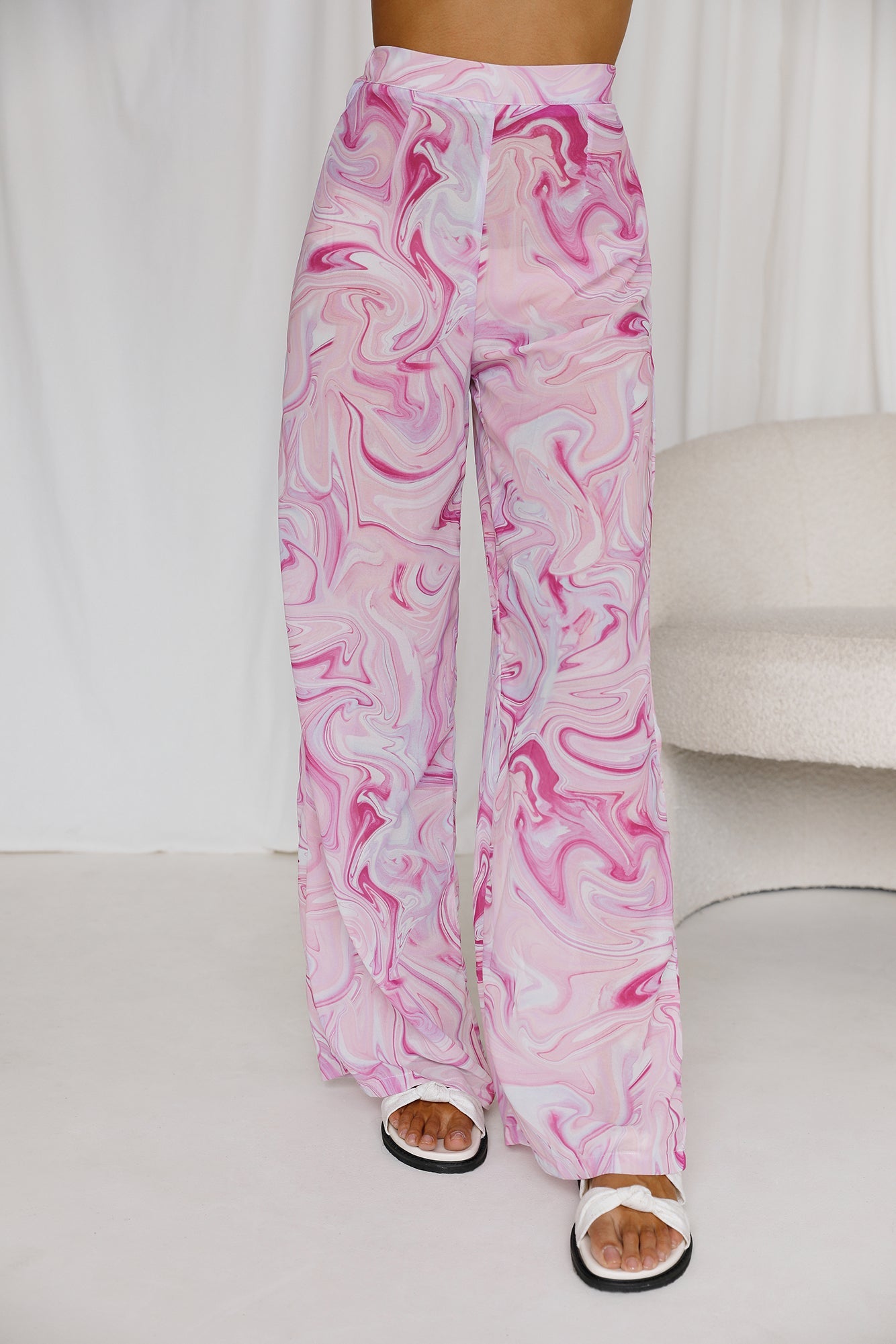 SHE IS US Etoile Palazzo Pants Pink