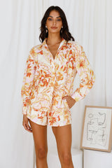 SEVEN WONDERS Tropicana Shirt Citrus Floral