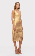 The Metallic Mischa Dress