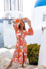 Follow My Lead Maxi Dress Floral