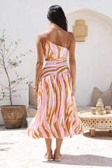 Poppy Seeds Maxi Dress Pink