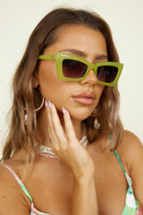 PETA + JAIN Gemini Sunglasses Honeydew