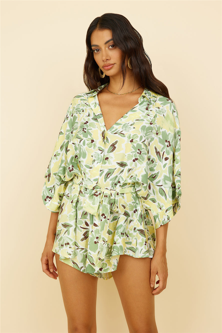 See The Good Playsuit Green