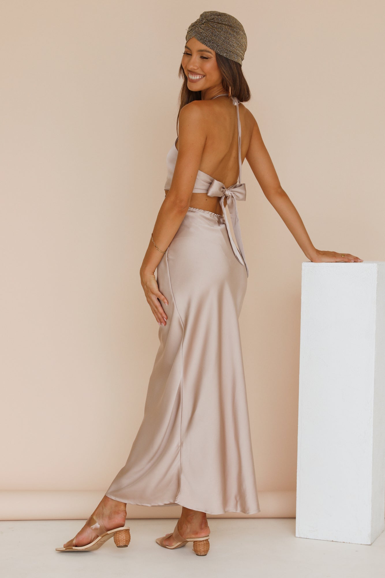 Soul Voices Maxi Dress Beige