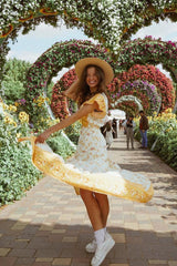 Sunflower Maxi Dress Yellow