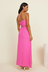 SNDYS Meadow Maxi Skirt Pink