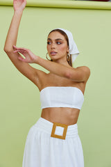 Hundred Years Crop Top White