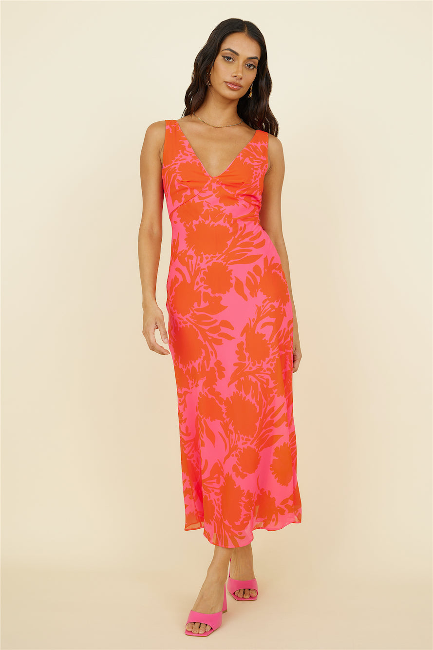 Your Favourite Song Maxi Dress Pink