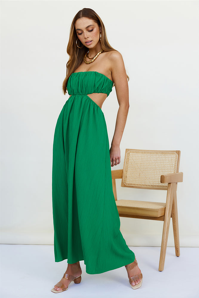 Delphina Maxi Dress Green