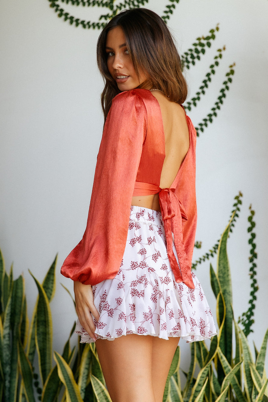 Waking Moments Skirt Red