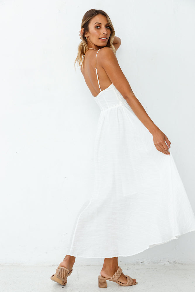 Phenomenon Maxi Dress White