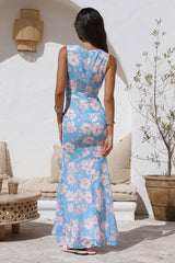 Sometime Tomorrow Maxi Dress Blue