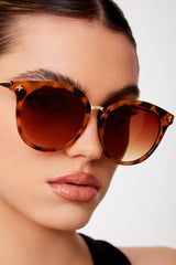 PETA + JAIN Veronica Sunglasses Tort Brown